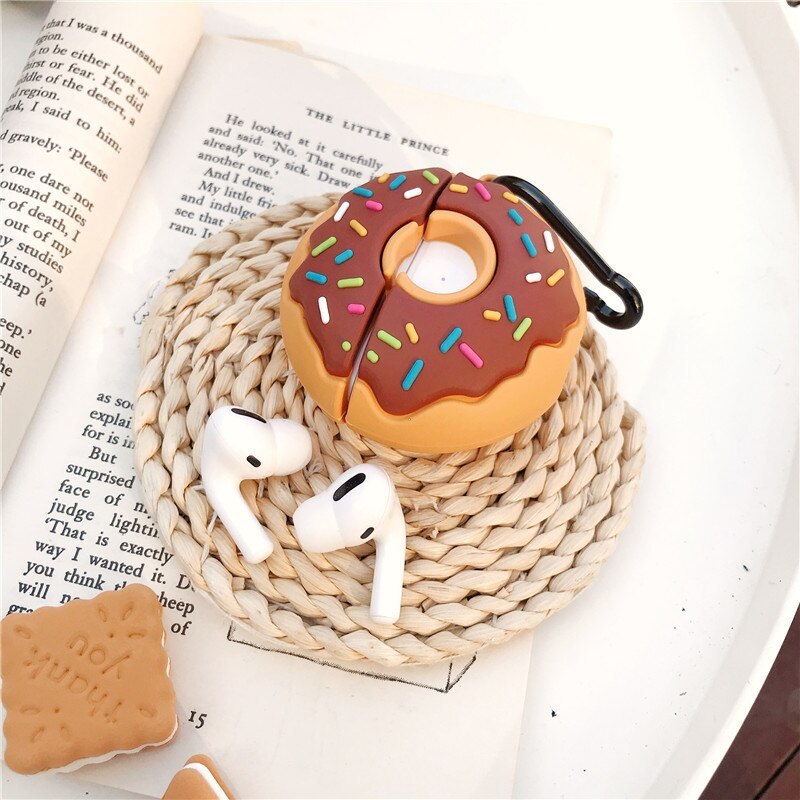 Compatible with Apple, Donuts  Case  Airpods Pro Silicon