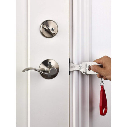 Door Lock portable door lock  living in an apartment, hotel student, or school suspension.