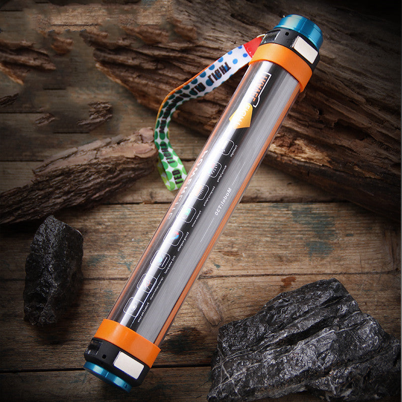 Outdoor camping light flashlight, USB direct charge