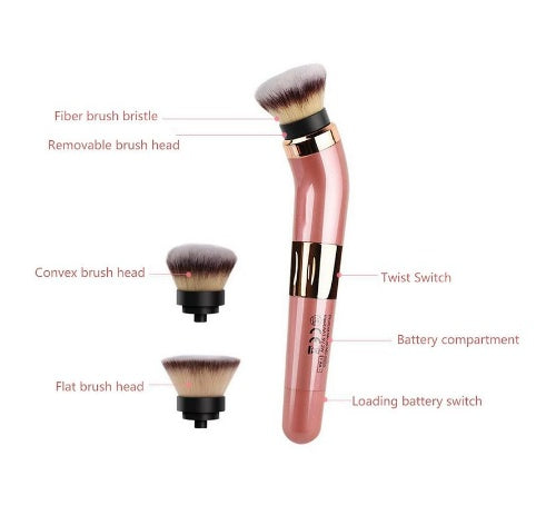 Electric makeup brush skin care women