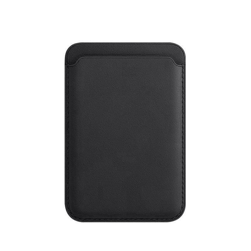 For Magnetic Luxury Leather Card Holder Wallet Case For 14 Pro Max 13 12 Phone Bag Adsorption Accessories Cover