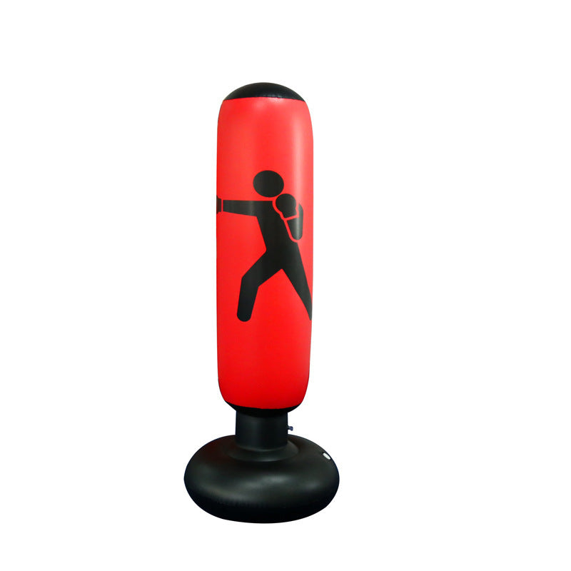 Fitness inflatable boxing column speed