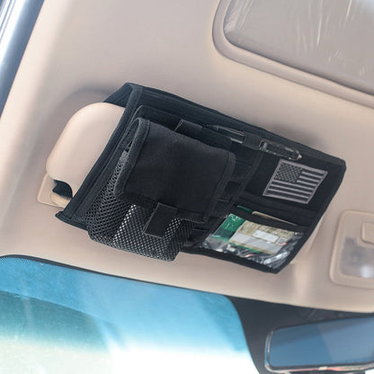 Pannello visiera per veicolo Camion Visiera parasole per auto Organizzatore Porta CD Accessori per caccia styling auto