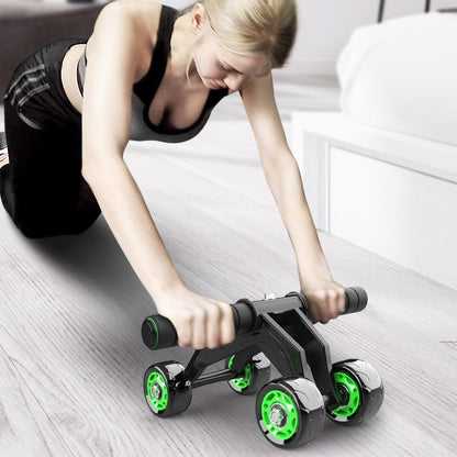 Rullo fitness da donna Questo rullo resistente è progettato per colpire i muscoli e migliorare l'equilibrio