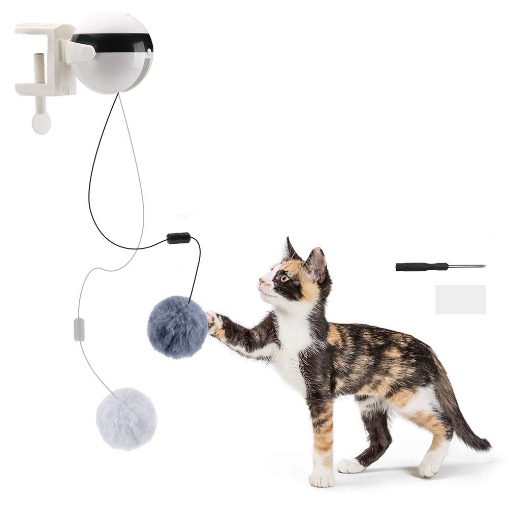 Elektrisches Katzenspielzeug mit automatischer Hebebewegung, interaktives Puzzle, intelligentes Katzenspielzeug für Haustiere, Katzen-Teaser-Ball, Hebespielzeug für Heimtierbedarf