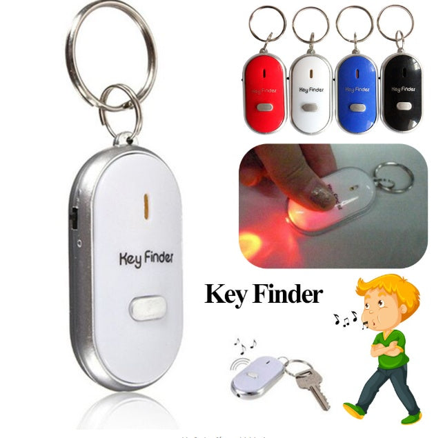 Dispositivo per la ricerca di chiavi, artefatto, fischio, chiave, dispositivo a prova di smarrimento, controllo vocale, accessorio per la ricerca delle chiavi